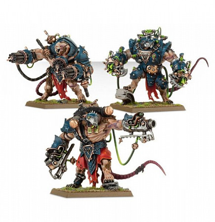 На картинке изображен Фигурки Games Workshop Warhammer: Skaven Stormfiends 90-17 Фигурки Games Workshop Warhammer: Skaven Stormfiends 90-17