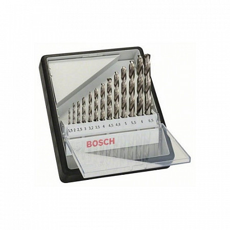 Набор сверл Bosch Robust Line HSS-G 13шт 1,5-6,5мм 2607010538