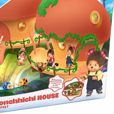 Игровой набор Monchhichi Дом Дэлюкс 81520