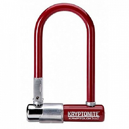 Замок-скоба Kryptonite U-locks Kryptolok Mini-7 FlexFrame-U bracket red merlot 720018000000