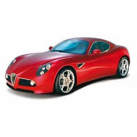 На картинке изображен Автомодель Bburago Alfa Romeo 8C Competizione 1:32 18-43004 Автомодель Bburago Alfa Romeo 8C Competizione 1:32 18-43004