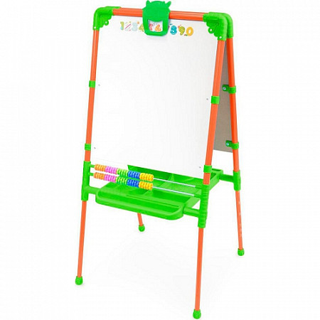 Мольберт Nika растущий с счетами оранжевый М2