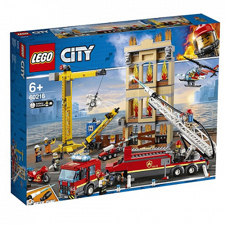 Конструктор LEGO City Центральная пожарная станция 60216