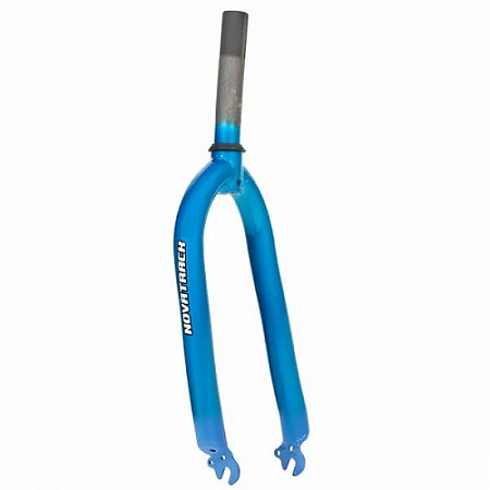 Вилка Novatrack жесткая 18" КЛ105206 blue
