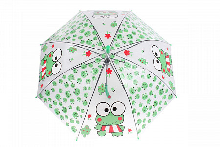 Зонт прозрачный Bradex Лягушка DE 0502 green
