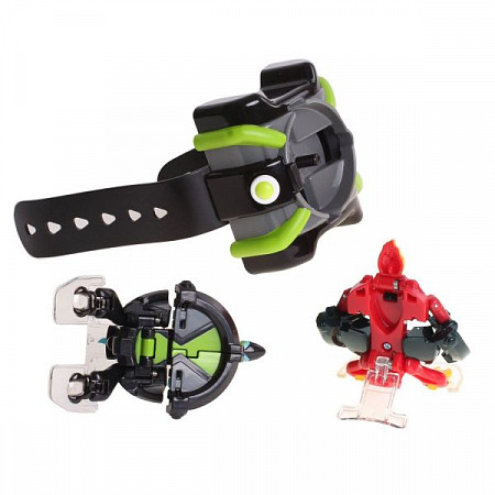 Игровой набор Playmates Ben 10 Омнизапуск Человек-огонь и Молния 76791