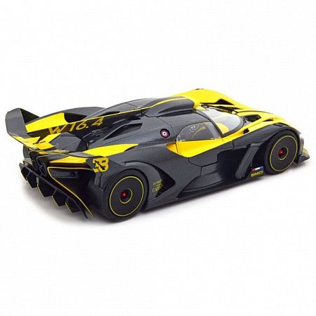 Машинка Bburago 1:18 Bugatti Bolide (18-11047) yellow