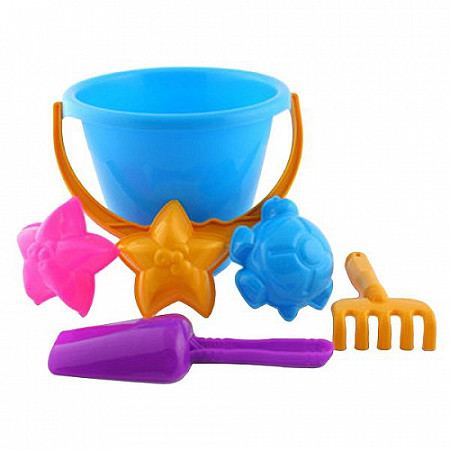 На картинке изображен Набор Нордпласт для песка № 1 018 Р12771 Набор Нордпласт для песка № 1 018 Р12771