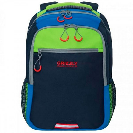 Городской рюкзак GRIZZLY RU-922-3 /3 blue/light green