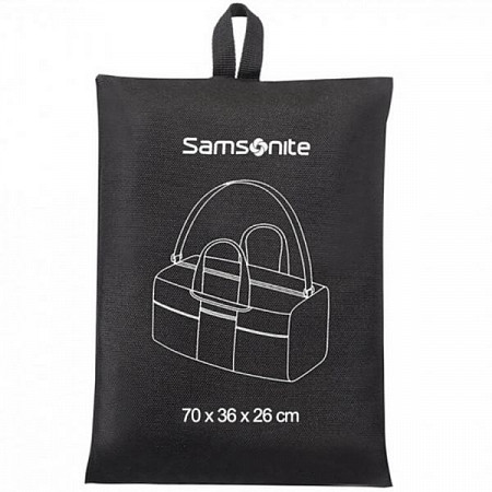 На картинке изображен Складная сумка Samsonite Travel Accessories U23-09615 Black Складная сумка Samsonite Travel Accessories U23-09615 Black