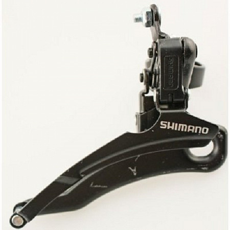 Переключатель передний Shimano Tourney FD-TZ-31, верхняя тяга, 31,8, 48T, AFDTZ31TM6T