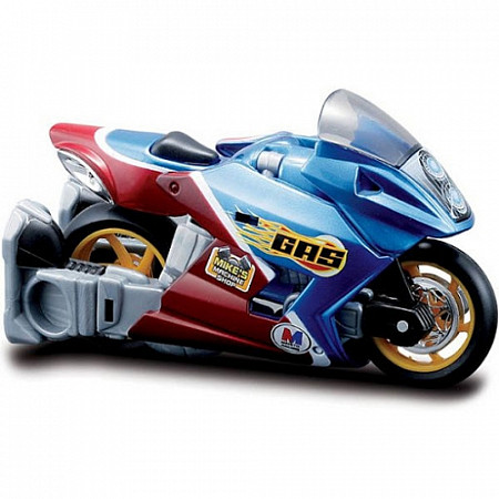 Мотоцикл-трансформер Maisto Gas (35003) blue/red