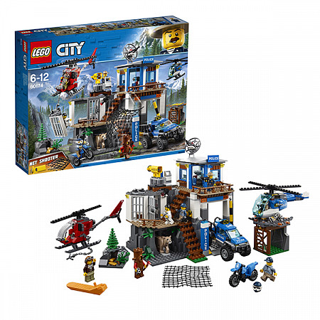 Конструктор LEGO City Полицейский участок в горах 60174