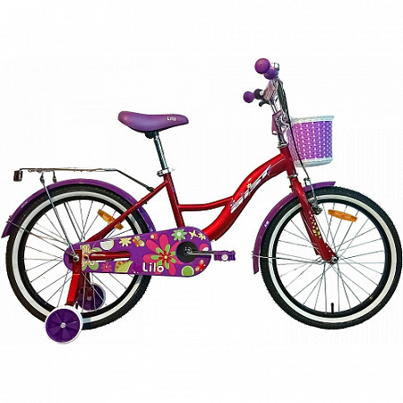 Велосипед Aist Lilo 20" (2019) Red/Purple