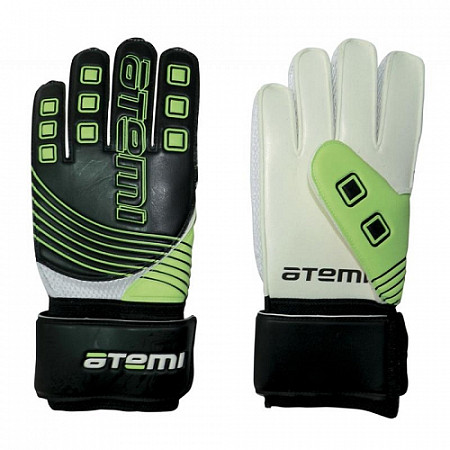 Перчатки вратарские Atemi Match AFG-01 green L
