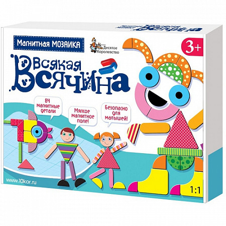 Игрушка Десятое Королевство Магнитная мозаика Всякая всячина 1761