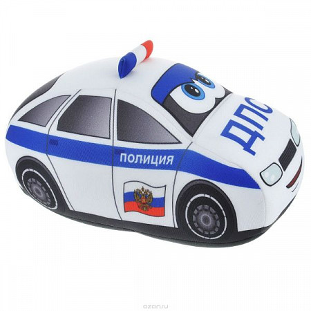 Игрушка-антистресс СмолТойс "Служебная машина. Полиция" 2799/БЕЛ/23