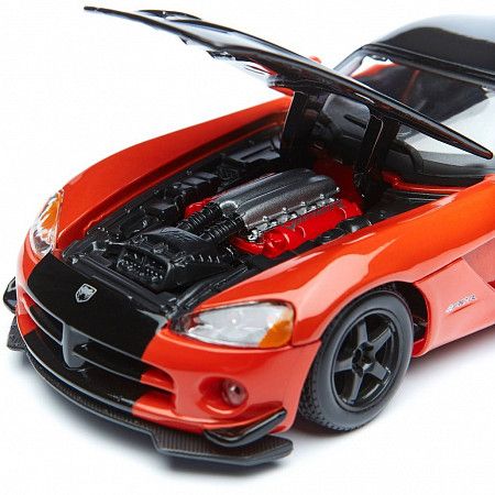 Коллекционная машина Bburago 1:24 Dodge Viper SRT/10 (18-22114) orange