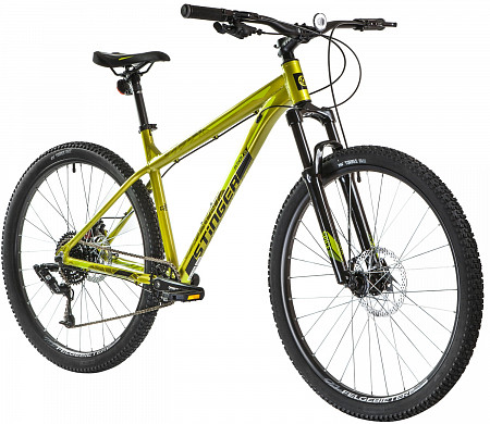 На картинке изображен Велосипед Stinger Python Std 27" (2021) green Велосипед Stinger Python Std 27" (2021) green