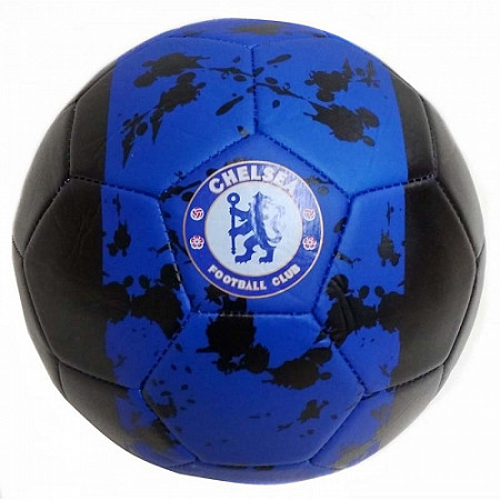 Мяч футбольный Zez Sport FT-1101 black \ blue