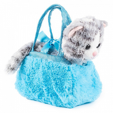 Мягкая игрушка Fancy Котик в сумочке-переноске SUMK0