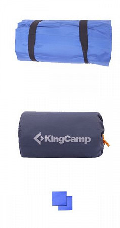 Туристический коврик KingCamp Single Airbed Pump 3588 надувной