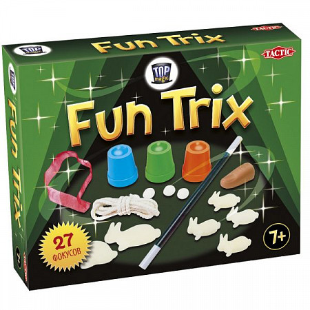 На картинке изображен Набор фокусов Tactic Fun Trix 54808 Набор фокусов Tactic Fun Trix 54808
