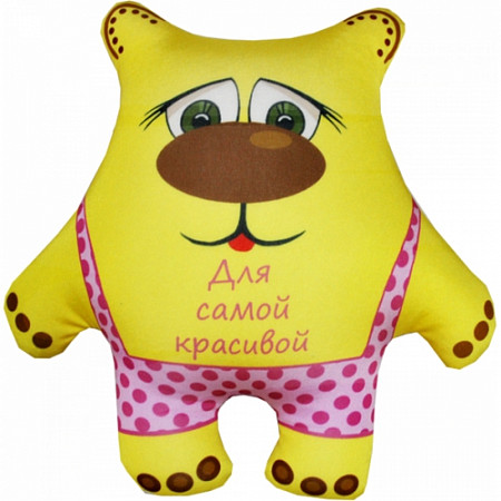 Мягкая игрушка Мнушки Медвежонок Для самой красивой Аи08мед05