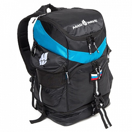 Рюкзак Mad Wave Mad Team Backpack black/blue