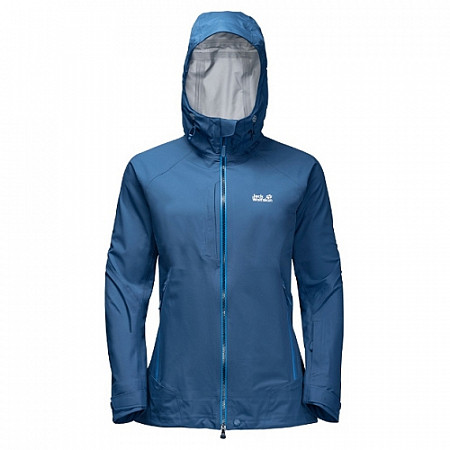 На картинке изображен Куртка женская Jack Wolfskin Exolight Women 1109021 blue Куртка женская Jack Wolfskin Exolight Women 1109021 blue