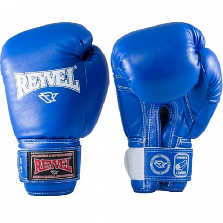 Перчатки боксерские Reyvel 12oz Blue RV-101