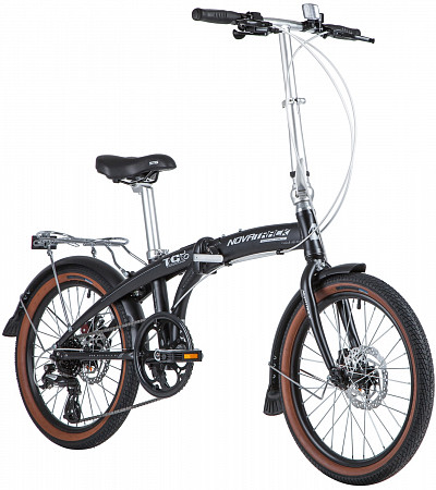 Велосипед Novatrack TG-20 Disc 20" (2020) 20FATG8SD.BK20 black