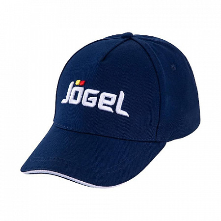 Бейсболка Jogel хлопок JC-1701-091 dark blue/white