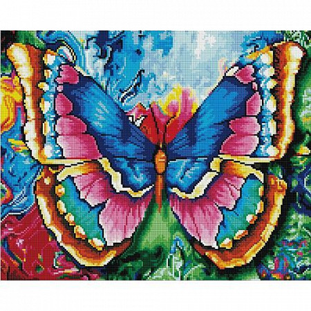 Алмазная мозаика Picasso "Разноцветная бабочка" PD4050094