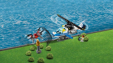 Конструктор LEGO City Воздушная полиция: погоня дронов 60207