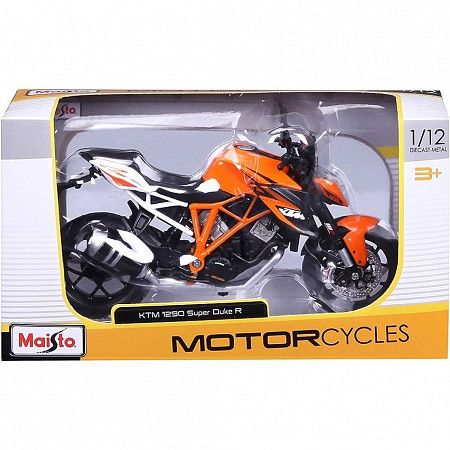 Мотоцикл Maisto 1:12 KTM 1290 Super Duke R (31101) orange