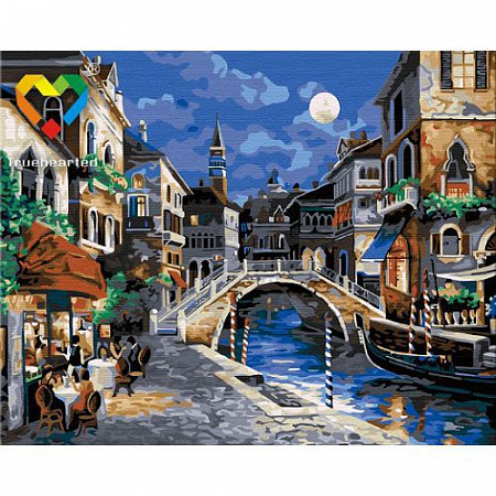 Картина по номерам Truehearted Ночная Венеция HB4050304