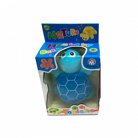 Игрушка музыкальная Черепаха EM-061A blue