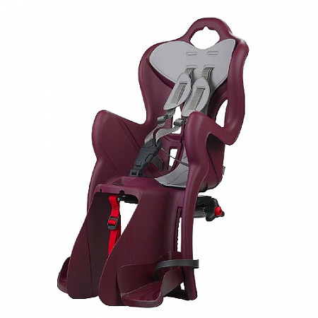 Велокресло для детей Bellelli B-One Clamp PLUM LUX 01B1M00038LX