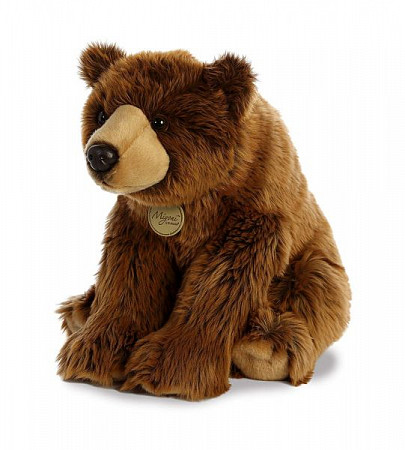 Мягкая игрушка Aurora Медведь гризли 38 см 26307