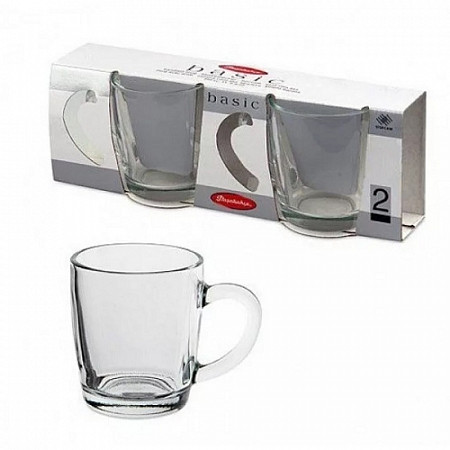 Набор кружек Pasabahce Бэйсик 350 мл 2 шт 55531