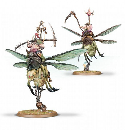 На картинке изображен Фигурки Games Workshop Warhammer: Nurgle Rotbringers Pusgoyle Blightlords 83-48 Фигурки Games Workshop Warhammer: Nurgle Rotbringers Pusgoyle Blightlords 83-48