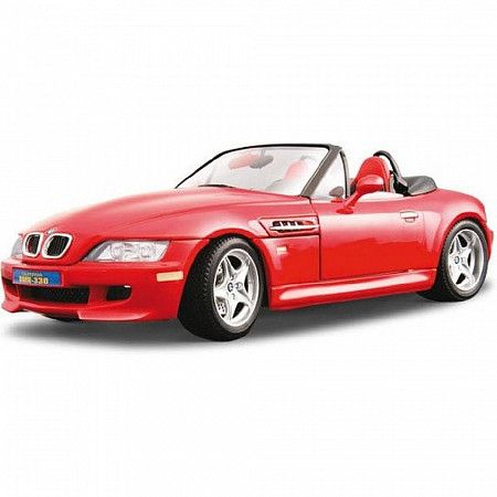 Коллекционная машина Bburago 1:24 BMW M Roadster (18-22030) red