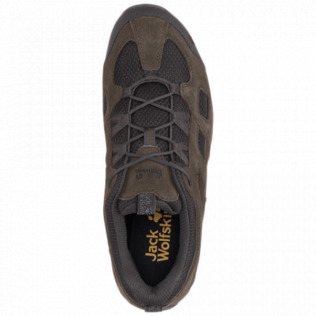 Полуботинки мужские Jack Wolfskin Vojo Hike 2 Low M coconut brown / dark steel