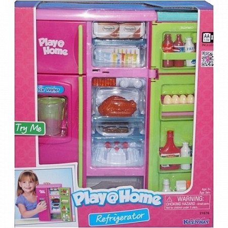 На картинке изображен Игрушка Keenway Холодильник 21676 Игрушка Keenway Холодильник 21676
