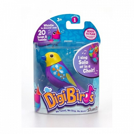 Интерактивная игрушка Silverlit DigiFriends Птица с кольцом 88025S