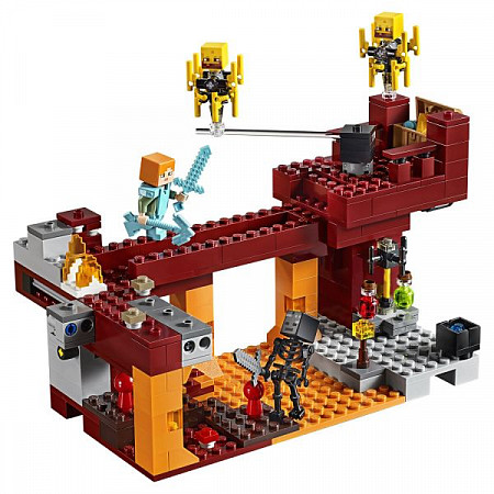 Конструктор LEGO Minecraft Мост ифрита 21154