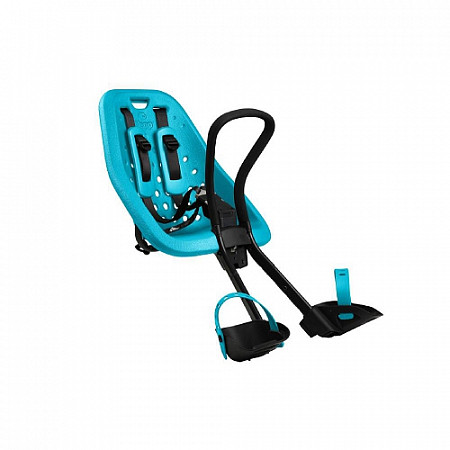 На картинке изображен Детское велосипедное кресло Thule Yepp Mini ocean (12020113) Детское велосипедное кресло Thule Yepp Mini ocean (12020113)