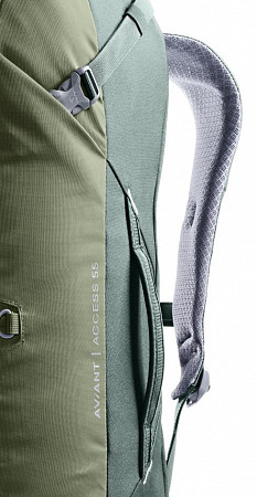 На картинке изображен Рюкзак Deuter Aviant Access 55 3511220-2243 khaki/ivy Рюкзак Deuter Aviant Access 55 3511220-2243 khaki/ivy