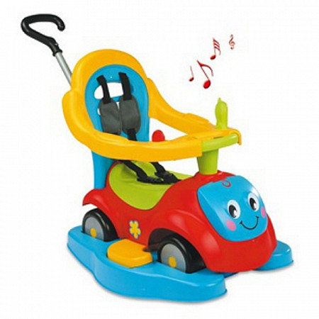 Игрушка Smoby Машина-толкач-качалка с ручкой 431704
